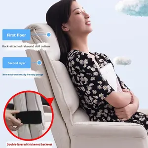 Chaise de bureau en cuir pour ordinateur à domicile, dortoir, étudiant, siège inclinable pour une personne, siège de jeu, chaise de bureau pour e-sport, longue durée d'assise - Product Image 4