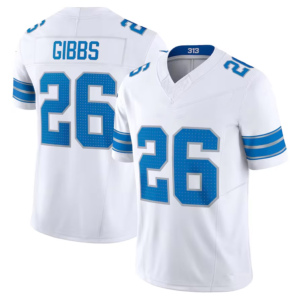 Camisetas de <span class=keywords><strong>F</strong></span>útbol Americano Cosidas Nuevas 2024 para Hombre, 97 Aidan Hutchinson, 14 St.Brown, <span class=keywords><strong>16</strong></span> Jared Goff, 87 Sam LaPorta, 2025 Camiseta de <span class=keywords><strong>F</strong></span>útbol Azul Edición Limitada - Product Image 6