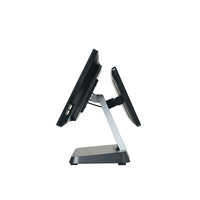 Écran tactile plié système de point de vente au détail caisse enregistreuse support pliable pour restaurant café magasin pratique