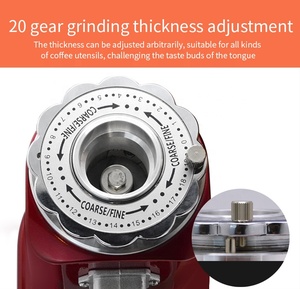 <span class=keywords><strong>Moulin</strong></span> à café électrique commercial Nibu, <span class=keywords><strong>moulin</strong></span> à meules en acier automatique pour usage hôtelier, avec boîtier en plastique pour usage en café - Product Image 5