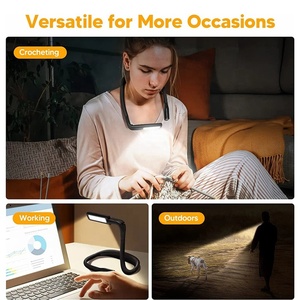 Northland manos libres <span class=keywords><strong>recargable</strong></span> brillante fuerte LED cuello lectura libro luz <span class=keywords><strong>linterna</strong></span> <span class=keywords><strong>para</strong></span> tejer reparación lectura en la cama - Product Image 4