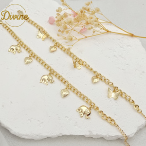Vente chaude prix de gros chaîne populaire bracelet animal Oro laminado de 14K Bijoux de mode Pulsera de la <span class=keywords><strong>serie</strong></span> animal - Product Image 2