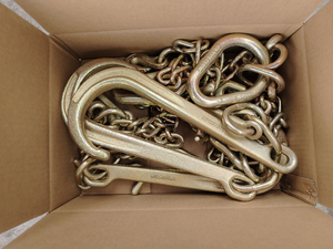 Xích kéo xe tải bằng thép hợp kim mạ vàng <span class=keywords><strong>G70</strong></span>, siêu bền, đạt chứng nhận CE ISO - Product Image 3