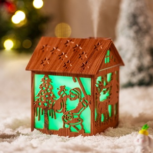 Wholesale New Arrival Portable Colorful House Ultrasonic Humidifier Hotel Home Office Aroma <b>Diffuser</b> Color-Changing <b>LED</b> Ac Infin - Product Image 1