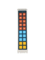 KDS20U 20 KDS Bump Bar, Teclas Totalmente Programables, Acero con Recubrimiento en Polvo, Interfaz RS232, Compatible con Windows/Linux/Android para un Uso Rápido