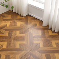 Parquet stratifié d'intérieur moderne 12mm T & G AC3 finition mate résistant à l'usure pour sol de salon