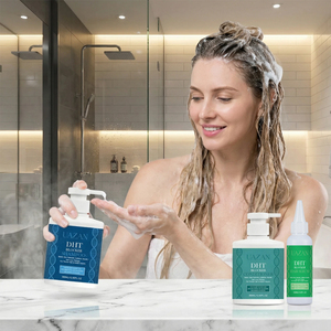 Shampoo et après-<span class=keywords><strong>shampoing</strong></span> bloquant la DHT pour la croissance des cheveux en marque propre avec logo, sérum capillaire naturel sans sulfate pour la croissance des cheveux - Product Image 1