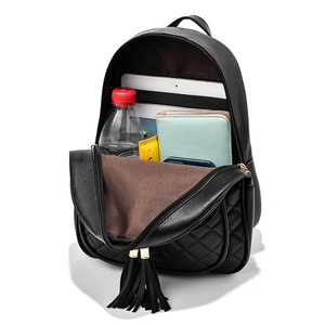 <span class=keywords><strong>Sac</strong></span> <span class=keywords><strong>à</strong></span> <span class=keywords><strong>dos</strong></span> 3 pièces de style universitaire 2025, nouveau design, haute qualité, imperméable, style simple avec fermeture éclair pour filles - Product Image 6