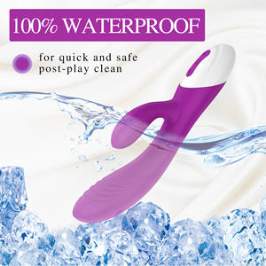 가열 방수 자위 G-Spot 음핵 섹스 제품 여성 인기있는 디자인 엄지 진동기 딜도 여성 진동기 - Product Image 4