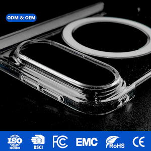 Coque pliable ultra-fine pour iPhone 18 avec charnière intégrée à rebond automatique, anti-jaunissement, support OEM/ODM personnalisé - Product Image 1