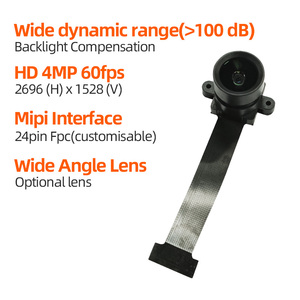 Caméra embarquée 2K 60fps SC438HAI HD 4 mégapixels, module caméra MIPI-24pin FPC, faible consommation d'énergie - Product Image 3