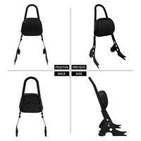 Sissy bar arrière amovible pour moto, dossier de passager incurvé en acier épais pour Harley Sportster XL 883 1200 2004-2022