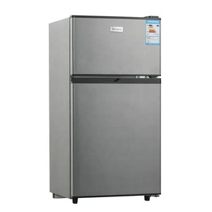 90L Home Double Door Top-Mounted Refrigerator Small <b>Fridge</b> Household Vertical Cheap Two-Door <b>Fridges</b> 82l Home Double Door Top-Mo - Product Image 1