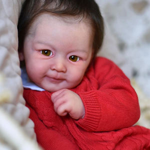 Poupée en vinyle 3D en silicone pour enfants, garçons, filles, tout-petits, <span class=keywords><strong>Reborn</strong></span> <span class=keywords><strong>Bebe</strong></span> Artist <span class=keywords><strong>Collection</strong></span> <span class=keywords><strong>Reborn</strong></span> Real Baby - Product Image 1