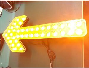 Feux de signalisation directionnels à flèche LED ambre pour camion, véhicule de collecte des déchets, voyants de direction <span class=keywords><strong>gauche</strong></span> et droite, feux d'avertissement - Product Image 4