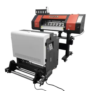 Alta qualidade GW600 DTF impressora t-shirt impressão máquina impressão largura é 60cm uso XP600 impressão cabeça