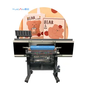 Nueva máquina impresora de calcomanías UV DTF de alta velocidad 60cm XP600 UV DTF impresora para pegatina de cristal impresora uv DTF