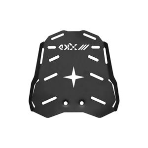 Porte-bagages arrière de moto robuste XKD adapté à une grande plate-forme de chargement pour le montage du boîtier supérieur et du porte-bagages pour <span class=keywords><strong>HONDA</strong></span> <span class=keywords><strong>RX125</strong></span> - Product Image 3