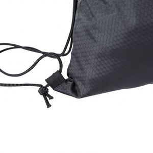 Sac de sport à cordon en nylon imperméable, personnalisé avec logo, taille personnalisée, pour ballon de football et chaussures, impression couleur intégrale, prix abordable, certifié BSCI - Product Image 4