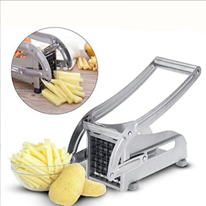 Taglierina Professionale Manuale per Patatine di Patate Dolci con Lama in Acciaio Inox Utensile da Cucina per Patatine Fritte - Product Image 6