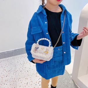 Nuovo Arco di Arrivo Dei Bambini Della Perla del Sacchetto di Crossbody Coniglio Cute Baby <span class=keywords><strong>Bambina</strong></span> Mini Catena Della Spalla Borse Per I Bambini - Product Image 5