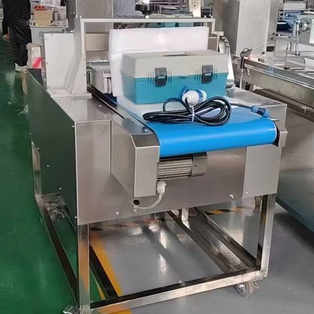 Stainless Steel 201 Industrial Square Cake Cutting Bread Slicer Machine Layer Fast Speed Cake Cutting Machine