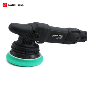 Tampon de polissage en mousse OEM vert de 5 pouces, haute résistance, à bords biseautés et coins arrondis, pour correction de peinture automobile - Product Image 5