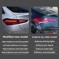 For 2020-2023 Mercedes-Benz GLE Coupe Taillight Assembly W167-style Upgrade New-generation LED Rear Lights Car Standard Voltage