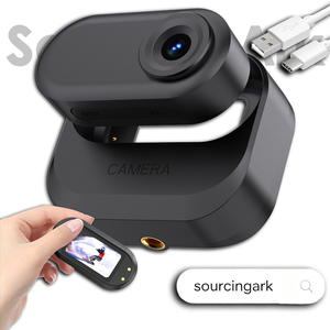ค้นหา SourcingArk กล้องนิ้วมือราคาประหยัด หน้าจอ 0.96 นิ้ว มุมกว้างพิเศษ 1080p กล้องพกพาแบบสวมใส่ได้สำหรับ Vlogging รุ่น DM10 - Product Image 1