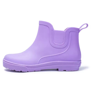 Bottes <span class=keywords><strong>de</strong></span> <span class=keywords><strong>pluie</strong></span> pour femmes YL6152, couleur personnalisée, antidérapantes, confortables, résistantes à l'eau, en PVC, pour l'extérieur - Product Image 3
