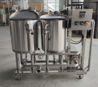 Système de nettoyage CIP 150L en acier inoxydable, chariot mobile CIP, équipement de nettoyage pour brasserie, pour cuves de fermentation