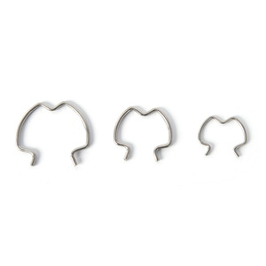 18 Pack Steel Quick Coupling <b>Clips</b> 3/8 1/2 5/8 Inch For Car Motorcycle Cooling System Repair Replacement - Product Image 3