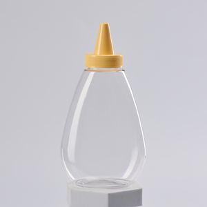 Bouteille souple en <span class=keywords><strong>plastique</strong></span> de 360 ml de qualité <span class=keywords><strong>alimentaire</strong></span> avec bouchon à bec verseur pour sauces, sirops et miel – Meilleures ventes - Product Image 2