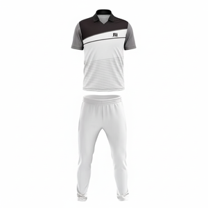 2025 profesional personalizado de alta calidad peso ligero ropa deportiva medias mangas Material de poliéster uniforme de Cricket - Product Image 1