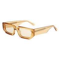 Nouvelles Lunettes de Soleil Tendance Européennes et Américaines Unisexe, Monture Carrée Large, Verres Miroir Neutres, Style Rétro Urbain pour Photoshoot, Protection UV400