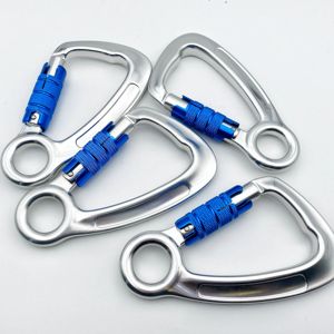 <span class=keywords><strong>Mousqueton</strong></span> en aluminium <span class=keywords><strong>à</strong></span> verrouillage automatique 23kN <span class=keywords><strong>avec</strong></span> <span class=keywords><strong>anse</strong></span> captive pour l'escalade - Product Image 4