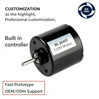 Moteur BLDC haute vitesse BL3640I 12V/18V/24V 5W-30W pour les appareils de soins personnels, les appareils électroménagers, les outils électriques, les équipements médicaux, etc.