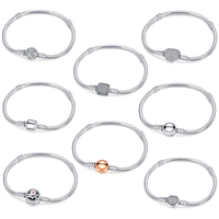 Breloques en Argent Sterling 925 pour Bracelets, Charms de Voyage Avion Train Bus Valise, Perles DIY, Fabricant de Breloques Chat Porte-Bonheur Personnalisées