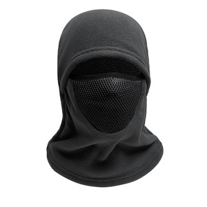 Masker nyaman tahan angin bersepeda luar ruangan syal hangat 3D uniseks musim dingin helm sepeda motor Ski dingin 100% poliester Gratis - Product Image 6
