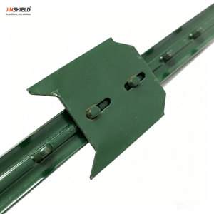 Poste de Acero Pintado de Verde de Alta Calidad con Pernos en Forma de T para Cercas Agrícolas - Product Image 2