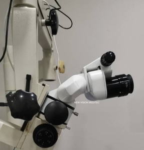 0-180度調整可能なアシスタントステレオ同時観察チューブのスリットランプと操作顕微鏡 - Product Image 2