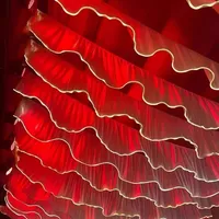 Neonawall Luminaire de plafond moderne personnalisé pour arche de mariage, idéal pour la décoration de salles de mariage, de fêtes, d'événements, de décors de fond, de maisons et d'hôtels