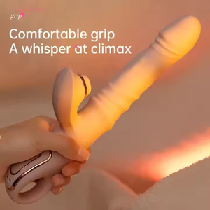 Suck the Rotary Bead <b>Vibrator</b> Telescopic Double Shock Female G Spot Masturbator Sex Simulation Phallus Adult Sex Toys - Product Image 5