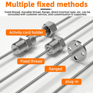 מותאם אישית נירוסטה sheed k j סוג גמיש חיישן טמפרטורה טמפרטורה חום חיישן - Product Image 5