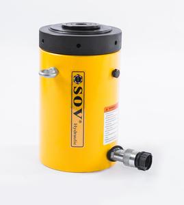 Cilindro Hidráulico Industrial de 300 Toneladas, 700 BAR, 10000 PSI con Tuerca de Bloqueo para Construcción, Similar a ENERPAC CLL-3002, 6-10 Años de Uso - Product Image 4