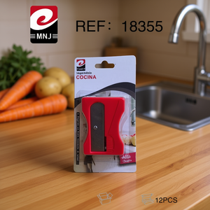 MNJ Vegetable Peeler Sharpener Red 12Pcs Kitchen Tool Cocina - Product Image 2