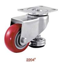 Roulettes en nylon personnalisées OEM/ODM de 50 mm à double roue, silencieuses, protection du sol, roulement fluide pour chaises de bureau et tables roulantes de bureau