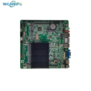WANLAN Excellent Price Cheap Motherboard J1900 12v Input 1 LAN 6 COM RS232 X86 Motherboard Support J4125 Dual Lan 4 Rs485