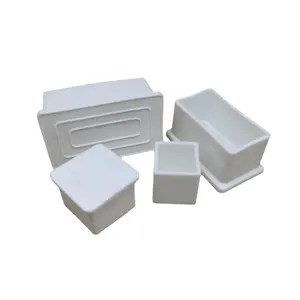 Sdpsi2/4/8Pcs Vierkante Witte Tafel Stoel Voeten Stok Cover Doorzichtige Buis Buis Einddoppen Anti Slip Meubelbeschermer 20*20 ~ 50*100Mm