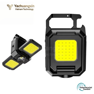 Mini lampe LED USB d'extérieur COB pour clé de poche, idéale pour la réparation automobile, les urgences domestiques, le camping nocturne, avec corps en ABS pour l'aménagement paysager - Product Image 2